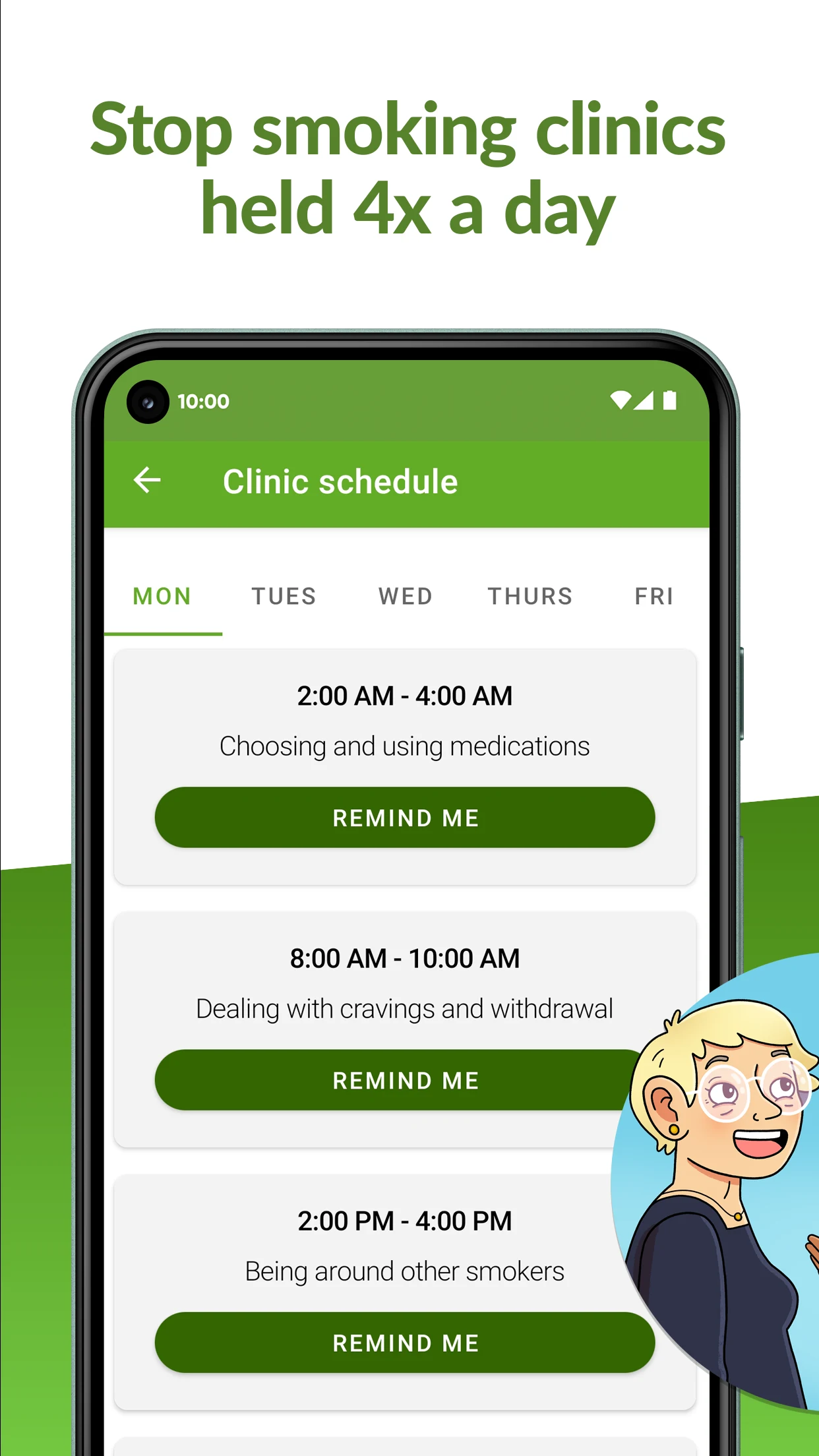 Smoke Free - quit smoking now screenshot