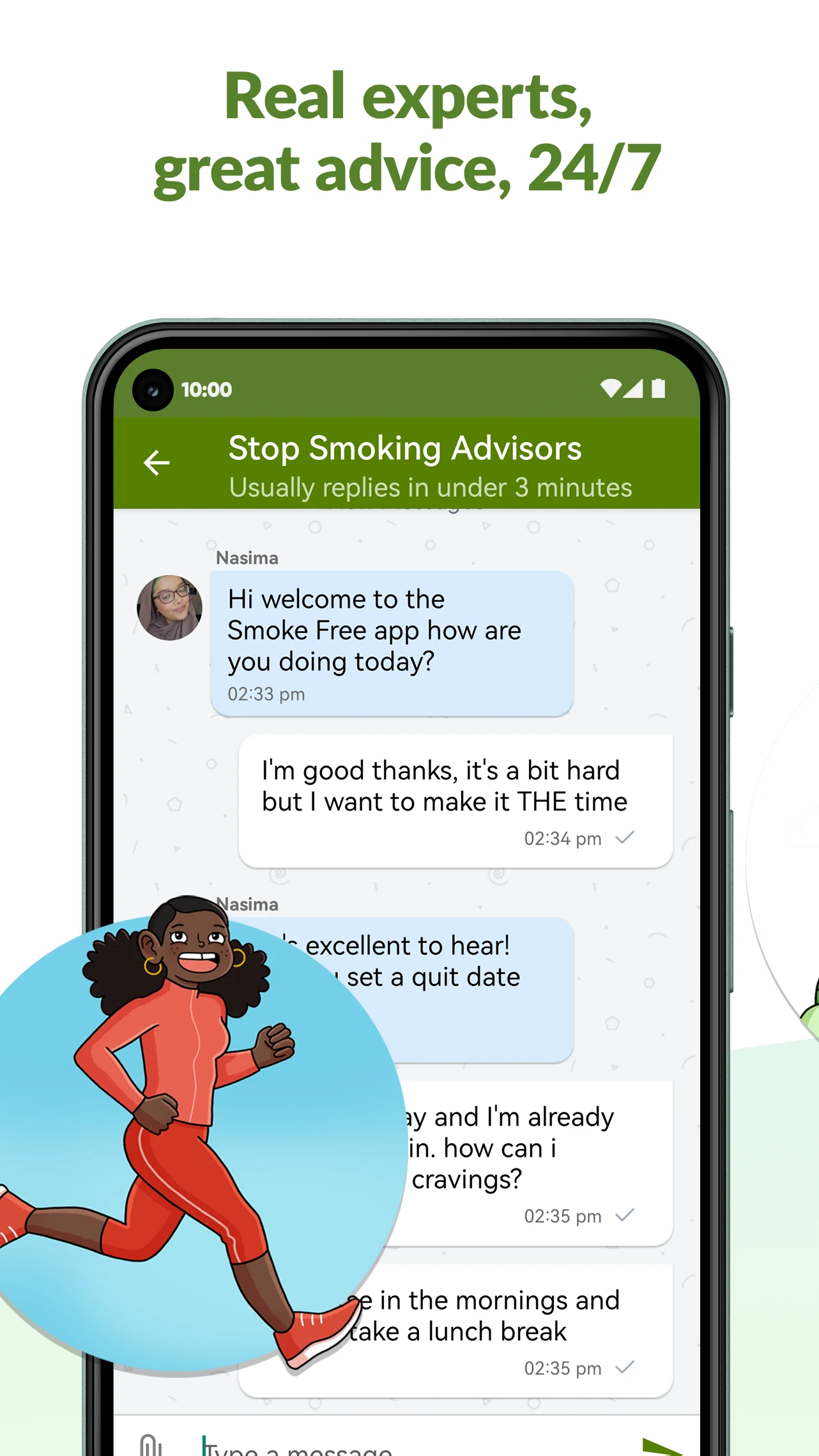 Smoke Free - quit smoking now screenshot